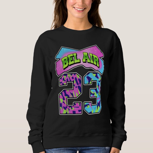 Fresh Air Number 23 Alternate Bel Air 5s Matching T Shirt (Framsida)