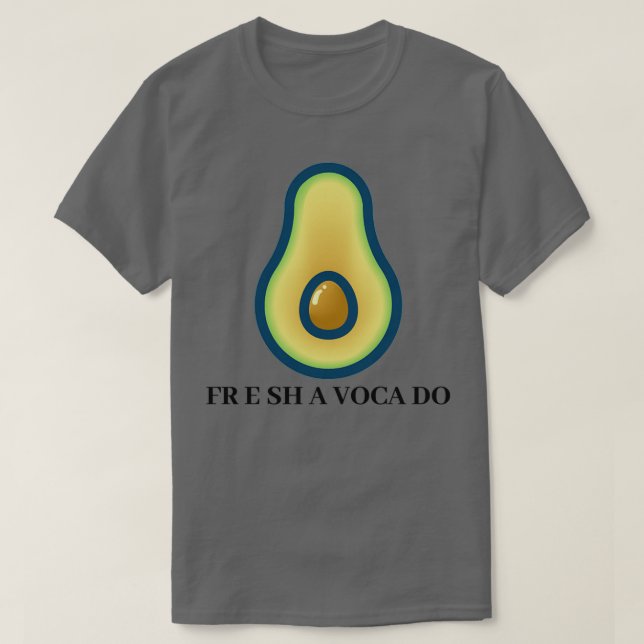 Fresh Avacado T Shirt (Design framsida)