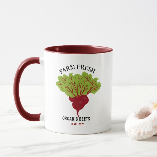 Fresh Beet Collection Mugg (Med munk)