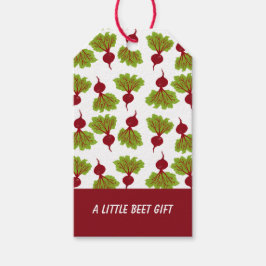 Fresh Beet Collection Vit Presentetikett