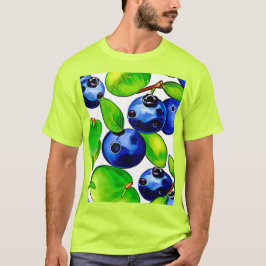Fresh Blueberry Art T Shirt