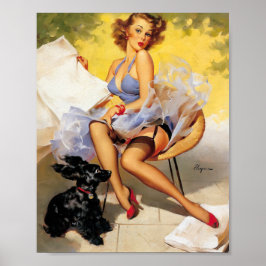 Fresh Breeze Pin Up Poster