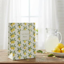 Fresh Citrus Personalized Party Bag
