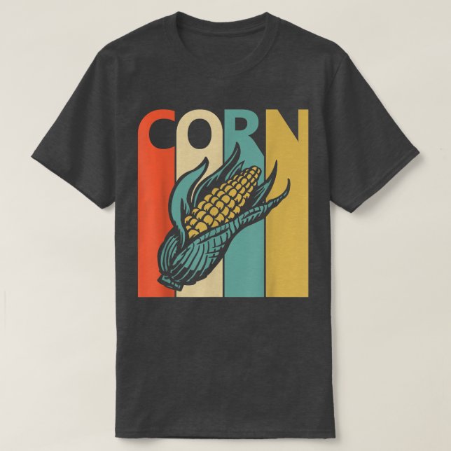 Fresh Corn Vegetable  T Shirt (Design framsida)