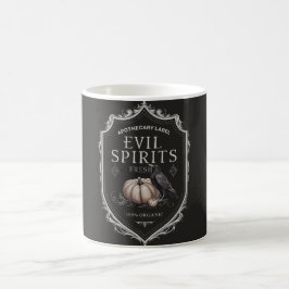 Fresh Evil Spirits Label Sticker Kaffemugg