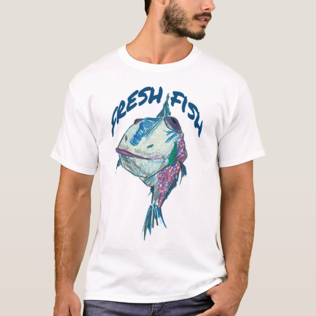 fresh fish t shirt (Framsida)