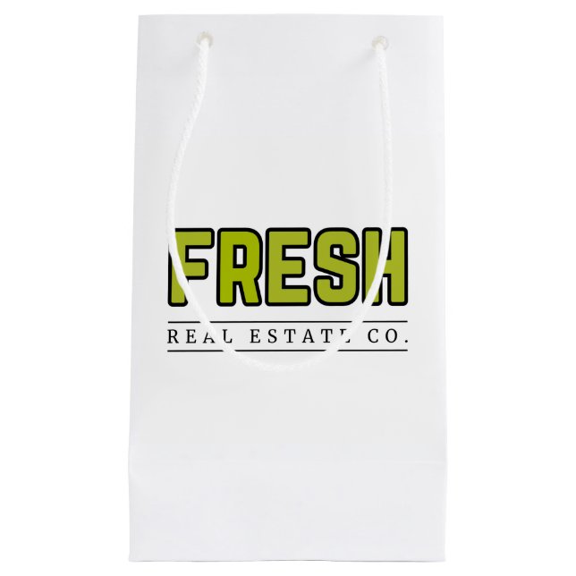 FRESH Glänsande presentpåse (liten) (Framsidan)