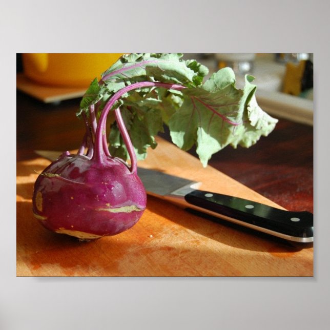 Fresh Kohrabi Poster (Framsidan)