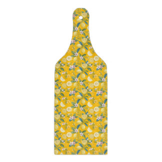 Fresh Lemon Floral Botanical Pattern