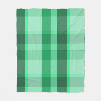 Fresh Mint & Forest Grönt Play Fleece Blanket