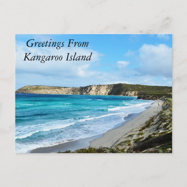 Fresh Ocean Breezes, Kangaroo Island, Australien Vykort (Framsida)