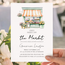 Fresh Off the Market Blomsterbutik Bröllop