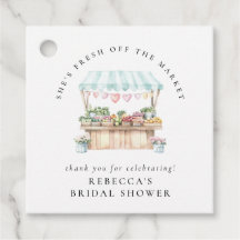 Fresh Off The Market Bondemarknad Bröllopsdusch
