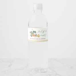 Fresh Off The Market Bondgumsfest Bröllopsdusch Vattenflaska Etikett