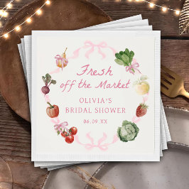 Fresh Off The Market Bridal Shower Servetter