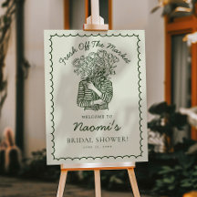 Fresh Off The Market Bridal Shower Welcome