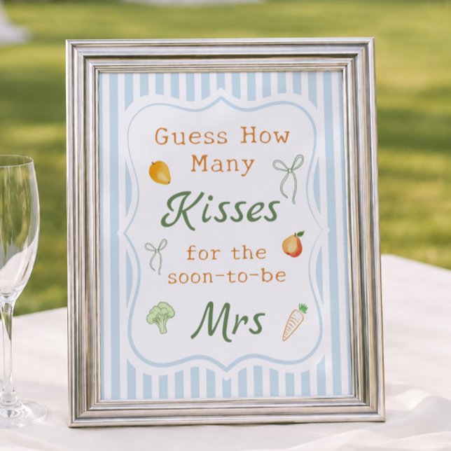 Fresh Off the Market Bröllopsdusch Gissa Hur Många Poster (Skapare uppladdad)