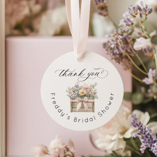 Fresh Off the Market Bröllopsdusch Tack Gåvor Etiketter