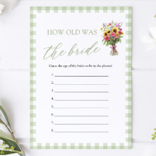 Fresh Off The Market Hur gammal var bruden spel Inbjudningar