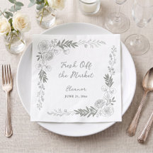 Fresh Off The Market Linje Art Rose Bröllop
