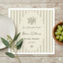 Fresh off the Market Sage Green Bridal Shower