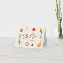 Fresh Off The Market Whimsical Bröllopsdusch Tack Kort