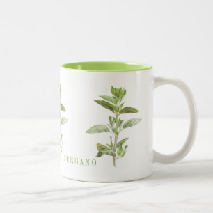 FRESH OREGANO Lime Two-Tone Mugg