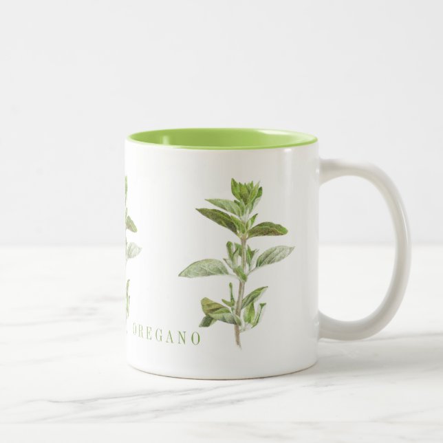 FRESH OREGANO Lime Two-Tone Mugg (Höger)