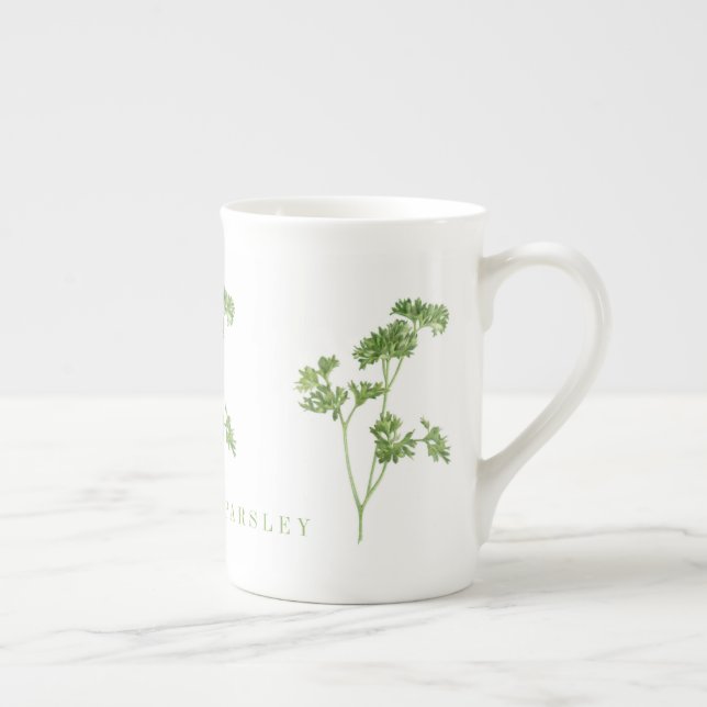 FRESH PARSLEY Bone China Mugg Benporslin Mugg (Höger)