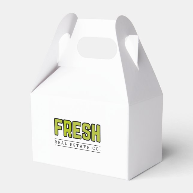 FRESH Party Favor Box Presentaskar (Framsidan Sidan)