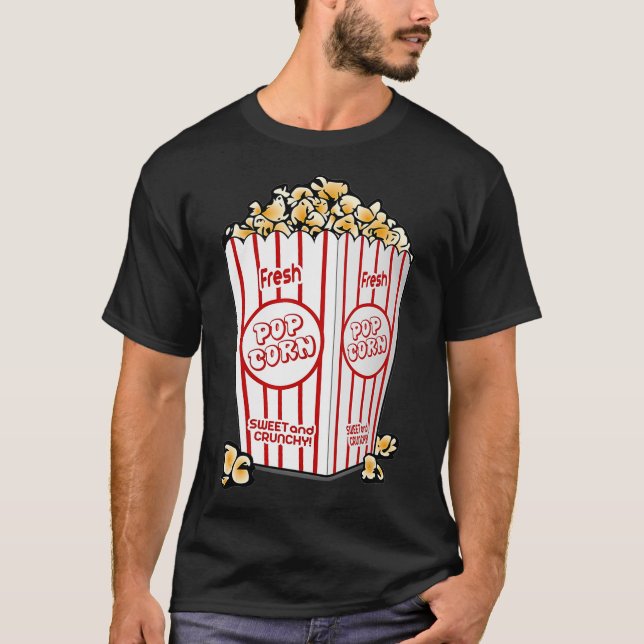 Fresh Popcorn  T Shirt (Framsida)