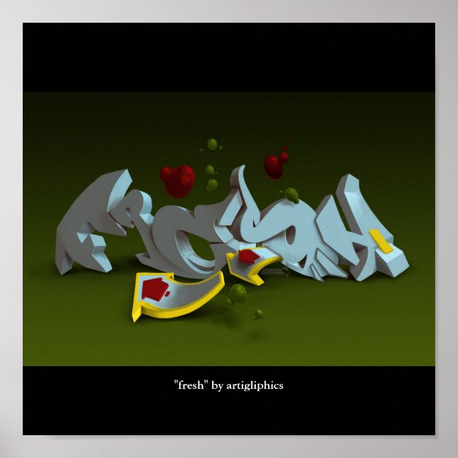 ’FRESH’ POSTER (Framsidan)