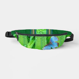 Fresh rain with butterfly fanny pack.