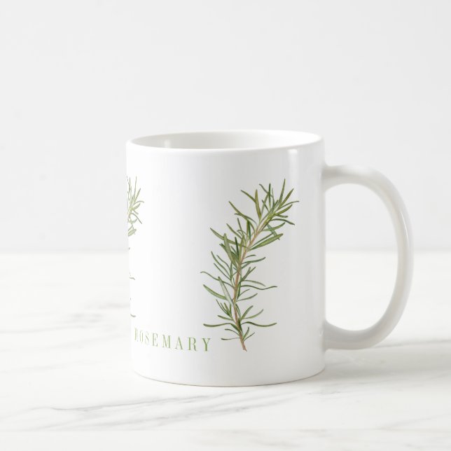 FRESH ROSEMARY White Mugg (Höger)
