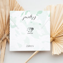 Fresh Rustic Terrazzo Necklace Earring Holder