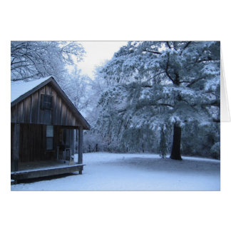 FRESH SNÖ I LANDSBYGDSARKANSAS OBS KORT