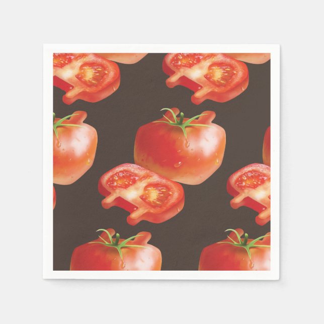 Fresh Tomato Pappersservett (Framsidan)