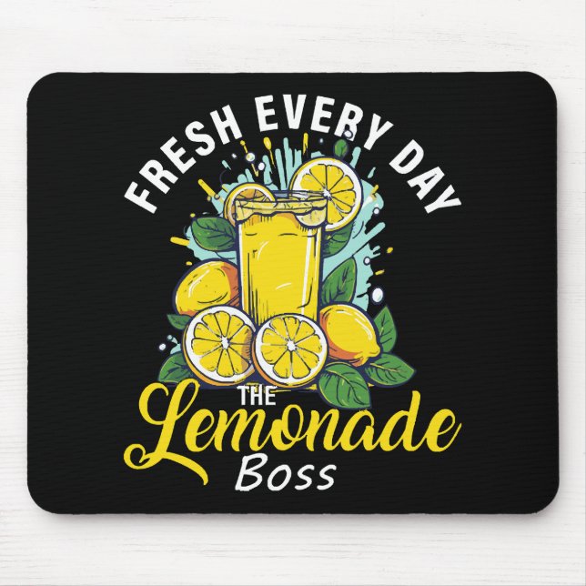 Fresh varje dag Lemonade Boss Musmatta (Framsidan)