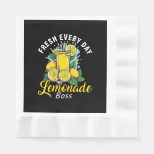 Fresh Varje Dag Lemonade Boss Pappersservett