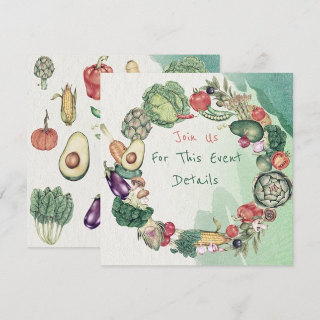 Fresh Veggies (Fram/baksida)