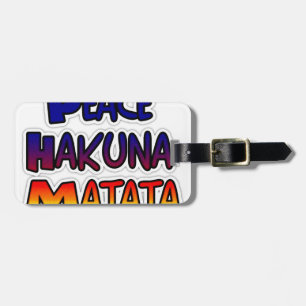 Freshakuna Matata Gradient Art Bagagebricka