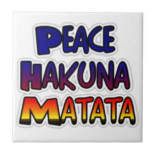 Freshakuna Matata Gradient Art Kakelplatta