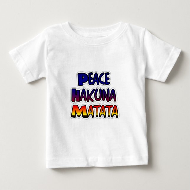 Freshakuna Matata Gradient Art T-shirt (Framsida)
