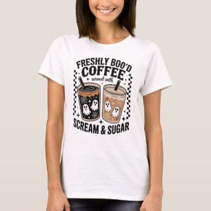 Freshly Boo’d Coffee Halloween Shirt T