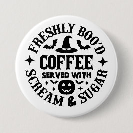 Freshly Boo’d Coffee Served with Scream & Sugar Knapp
