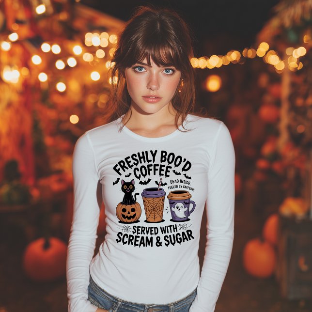 Freshly Boo'd Coffee T Shirt (Skapare uppladdad)