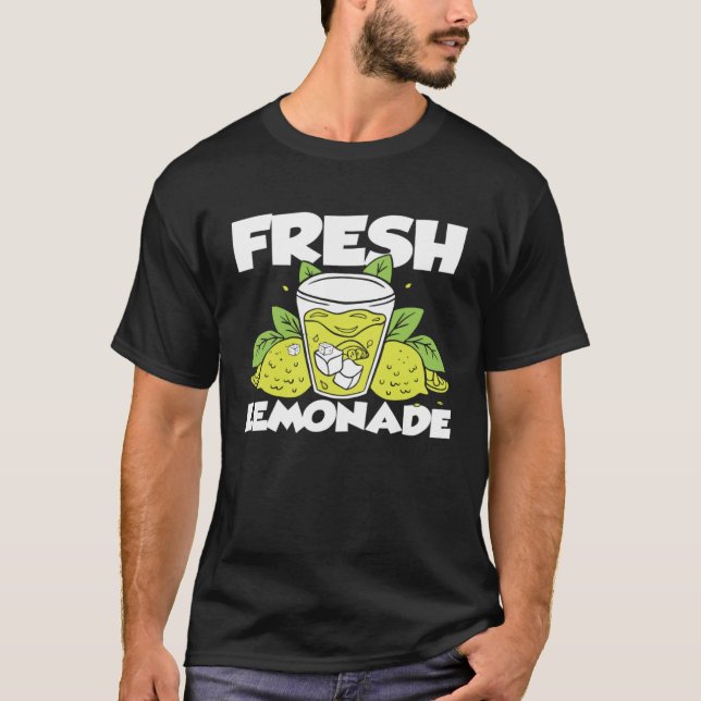 Freshly Lemonade T Shirt (Framsida)