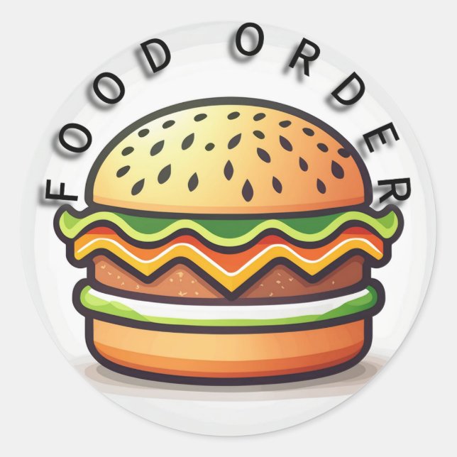 Freshly Made Runt Klistermärke (Framsida)