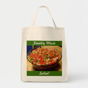 Freshly Made Salsa Tygkasse
