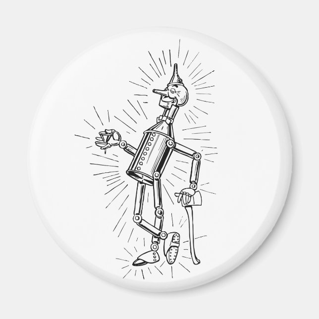 Freshly Oiled Tinman Magnet (Framsidan)